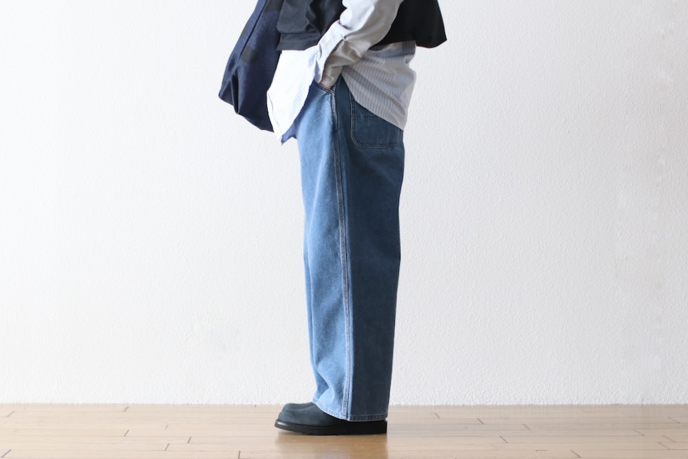 THE NORTH FACE PURPLE LABEL (�� �Ρ��� �ե����� �ѡ��ץ� �졼�٥�) "Indigo Field Pants"
