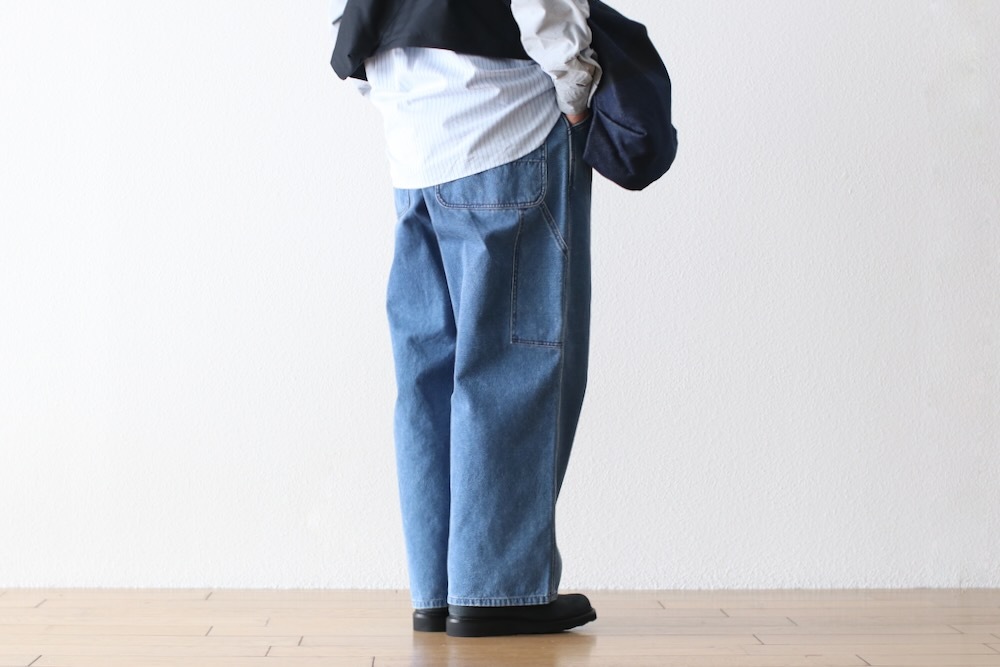 THE NORTH FACE PURPLE LABEL (�� �Ρ��� �ե����� �ѡ��ץ� �졼�٥�) "Indigo Field Pants"