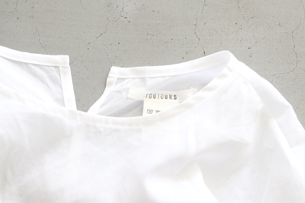��WOMEN'S��TOUJOURS�ʥȥ����塼�ˡ�Over Shirt - COTTON VOIL ORGANZA CLOTH"