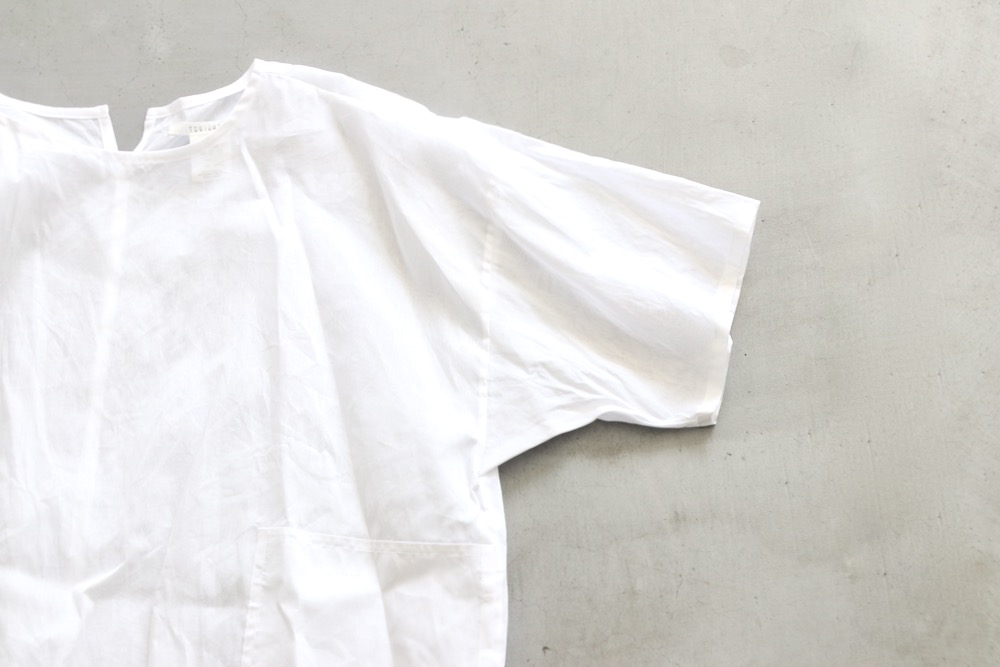 ��WOMEN'S��TOUJOURS�ʥȥ����塼�ˡ�Over Shirt - COTTON VOIL ORGANZA CLOTH"