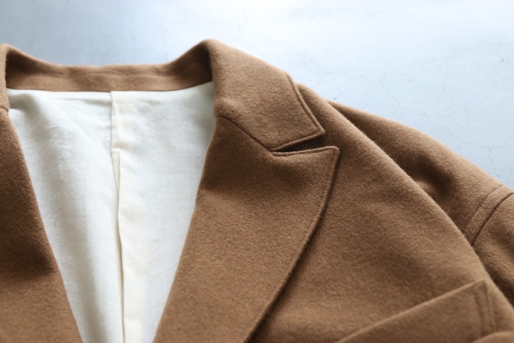 SEVEN BY SEVEN (֥Х֥) "3B CASUAL JACKET - Powder melton -"