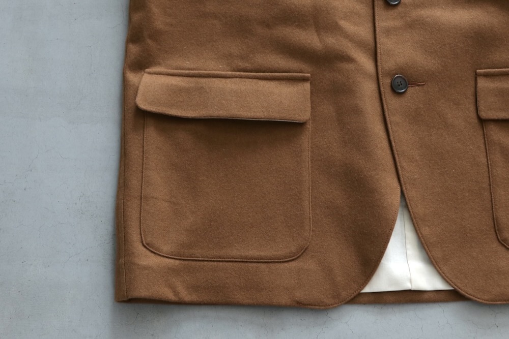 SEVEN BY SEVEN (֥Х֥) "3B CASUAL JACKET - Powder melton -"