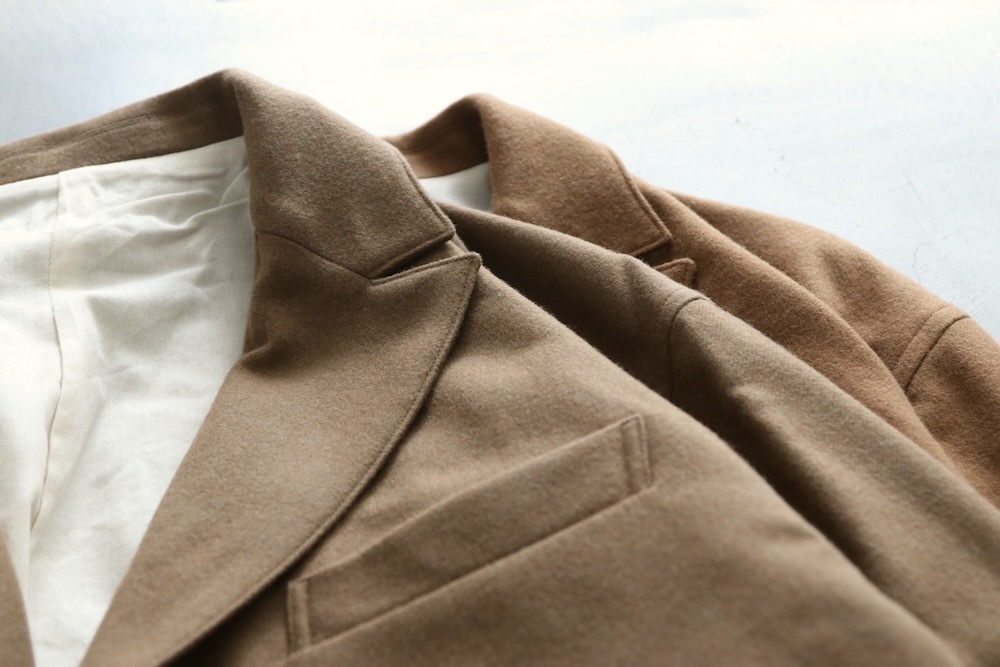 SEVEN BY SEVEN (֥Х֥) "3B CASUAL JACKET - Powder melton -"