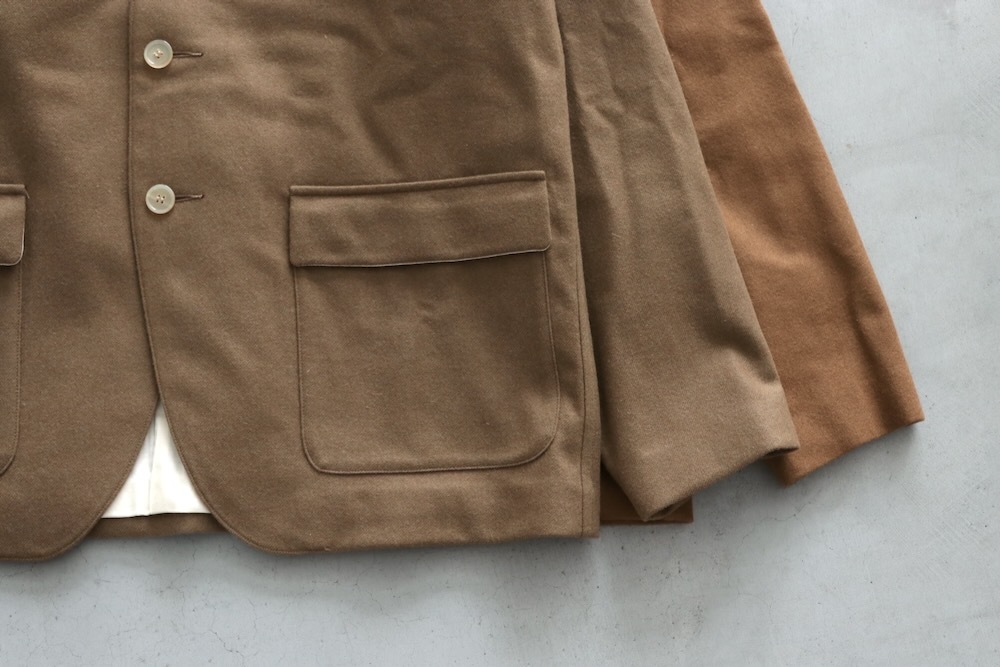 SEVEN BY SEVEN (֥Х֥) "3B CASUAL JACKET - Powder melton -"