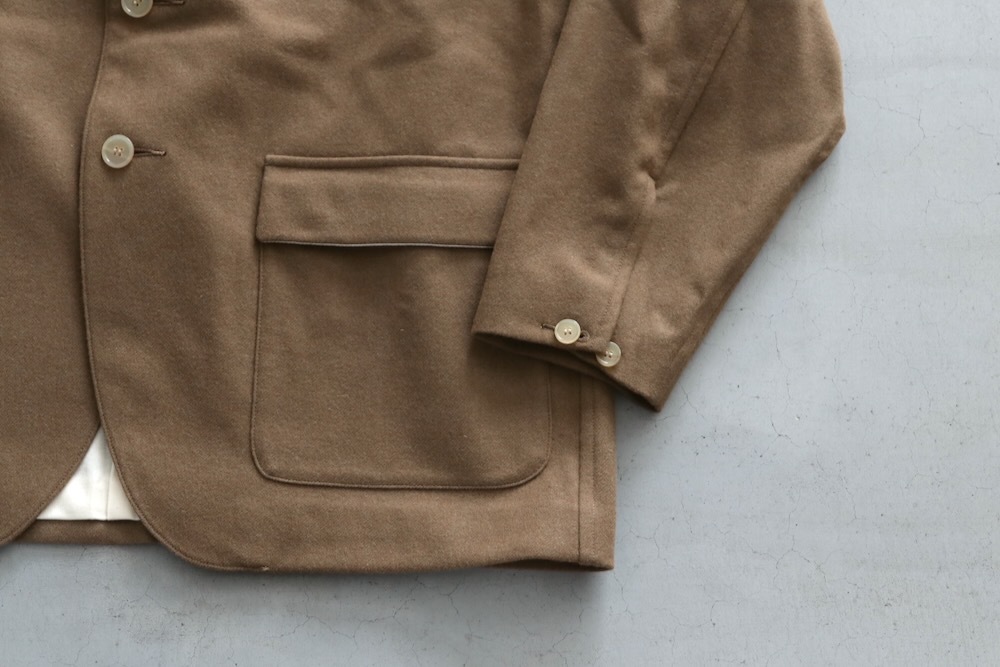 SEVEN BY SEVEN (֥Х֥) "3B CASUAL JACKET - Powder melton -"