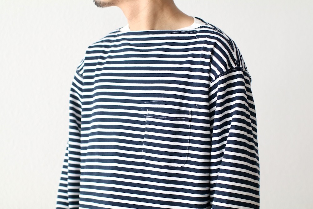 Engineered Garments (󥸥˥ɥ) "Basque Shirt - PC Stripe Jersey -"