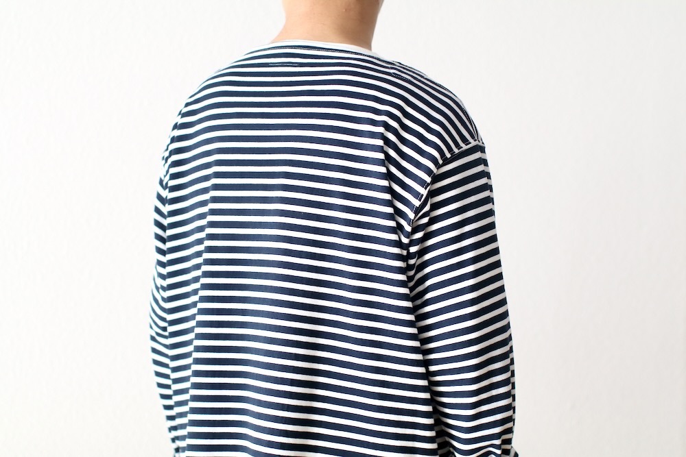 Engineered Garments (���󥸥˥����ɥ�������) "Basque Shirt - PC Stripe Jersey -"
