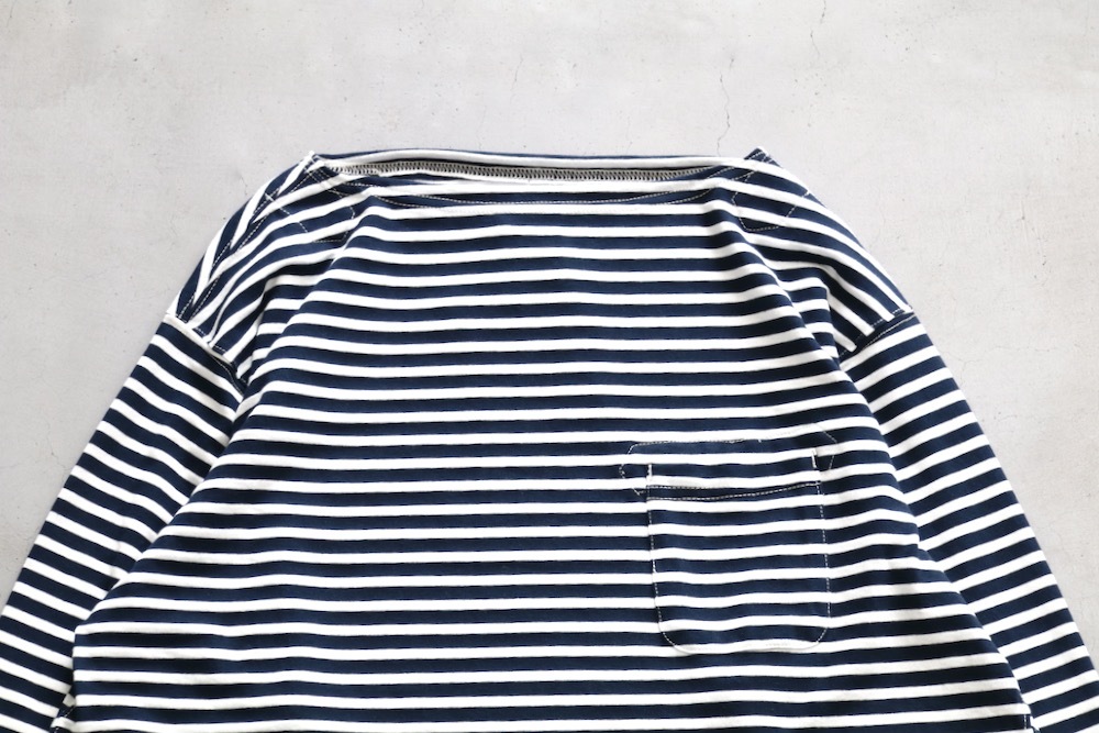 Engineered Garments (���󥸥˥����ɥ�������) "Basque Shirt - PC Stripe Jersey -"