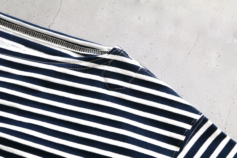 Engineered Garments (���󥸥˥����ɥ�������) "Basque Shirt - PC Stripe Jersey -"