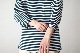 Engineered Garments (���󥸥˥����ɥ�������) "Basque Shirt - PC Stripe Jersey -"