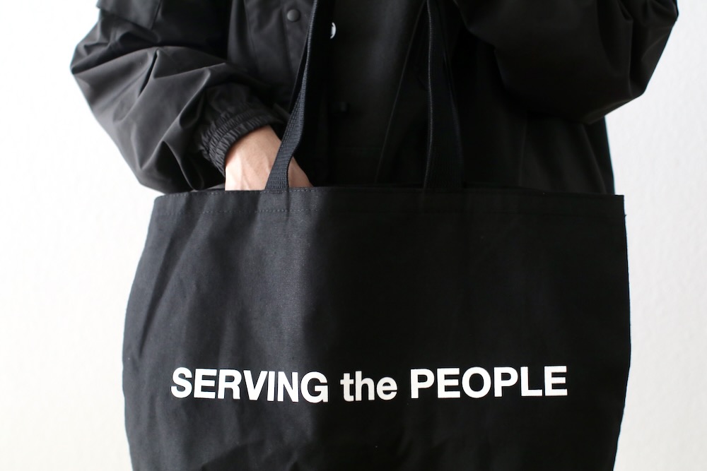 Serving the People (ӥ  ԡץ) "SERVING the PEOPLE CANVAS TOTE"