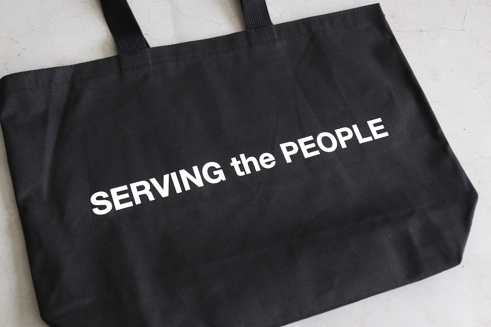 Serving the People (ӥ  ԡץ) "SERVING the PEOPLE CANVAS TOTE"