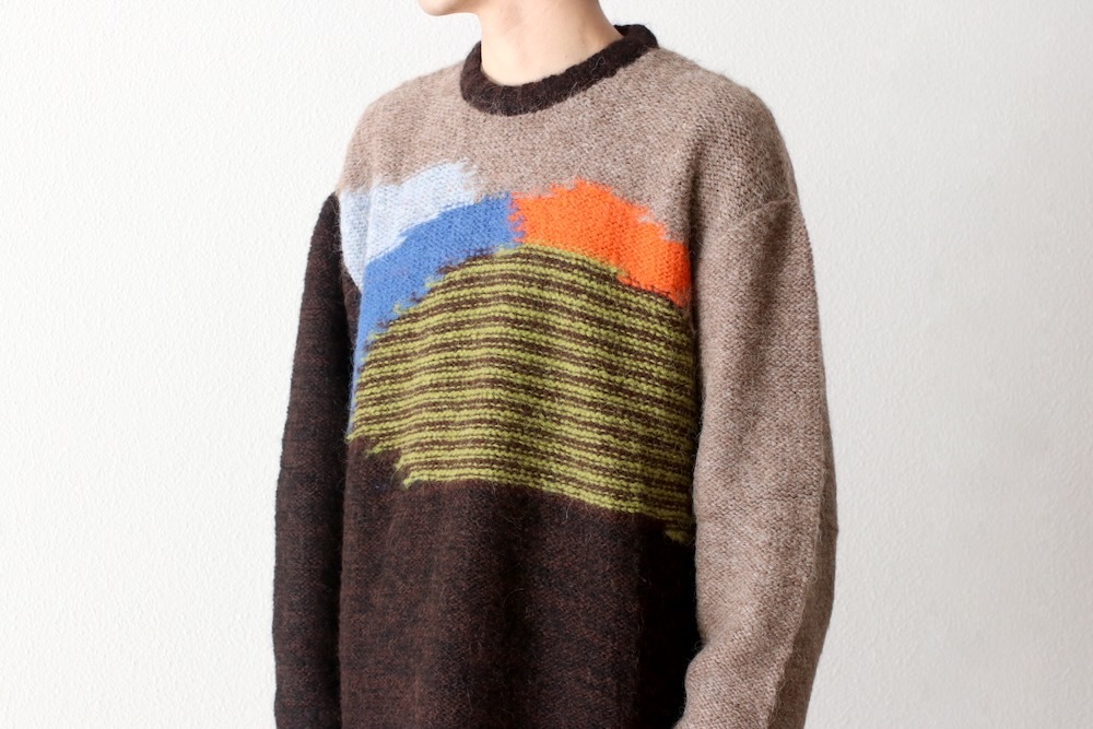 希少✨BRAIN DEAD　ブレインデッド　ニット　セーター　ネイビー　男女兼用 21_000000020614.jpg?1733211554