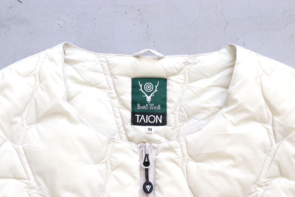��limited��South2 West8 �� TAION (�������ġ� �������ȥ����� �� ��������) "South2 West8 x TAION Inner Down Vest"