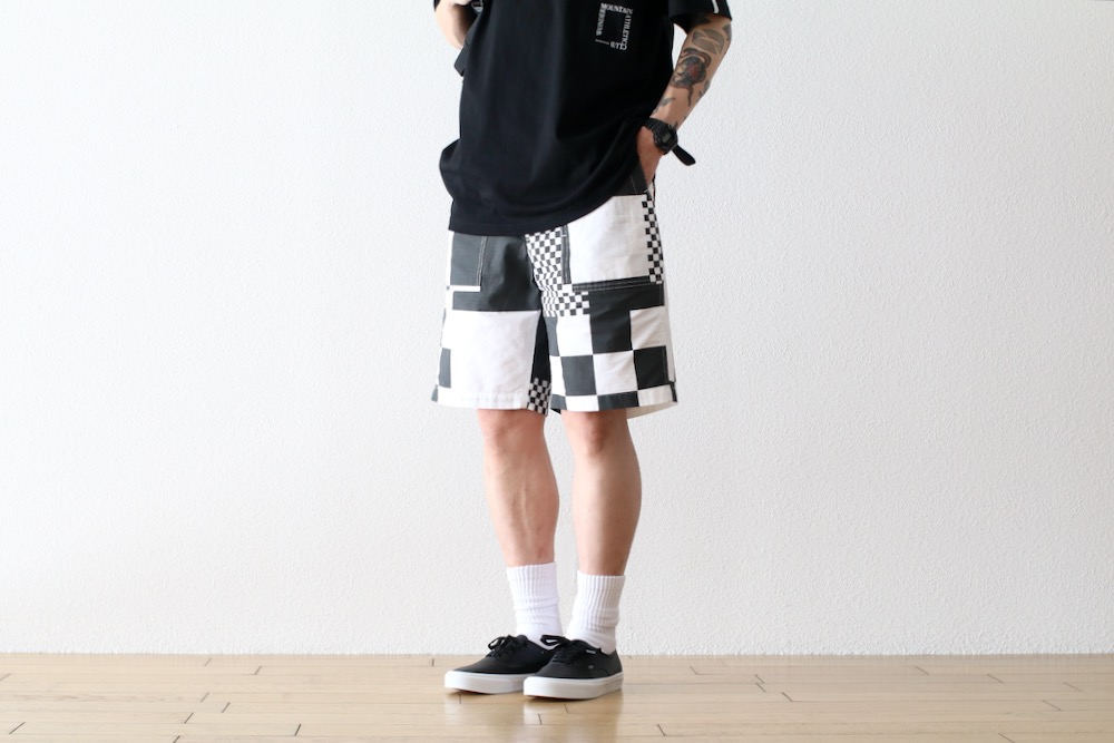 Engineered Garments (���󥸥˥����ɥ�������) "Fatigue Short - CHECKER PRINT COTTON RIPSTOP"