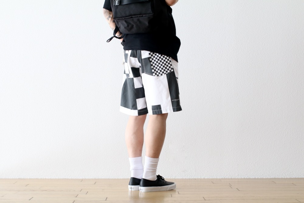 Engineered Garments (���󥸥˥����ɥ�������) "Fatigue Short - CHECKER PRINT COTTON RIPSTOP"