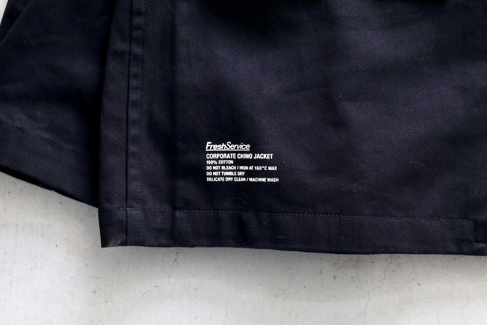FreshService(�ե�å��奵���ӥ�) "CORPORATE CHINO JACKET IRON MAX 160��"