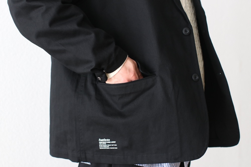 FreshService(�ե�å��奵���ӥ�) "CORPORATE CHINO JACKET IRON MAX 160��"