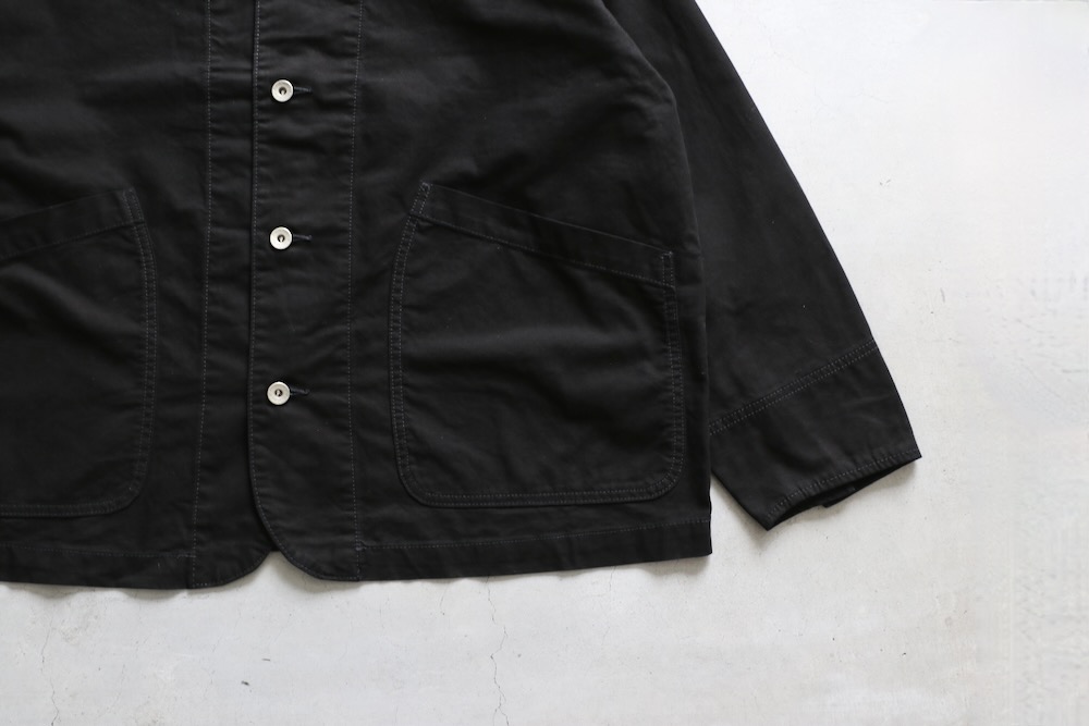 FreshService(�ե�å��奵���ӥ�) "COTTON CANVAS LEATHER COLLAR WORK JACKET"
