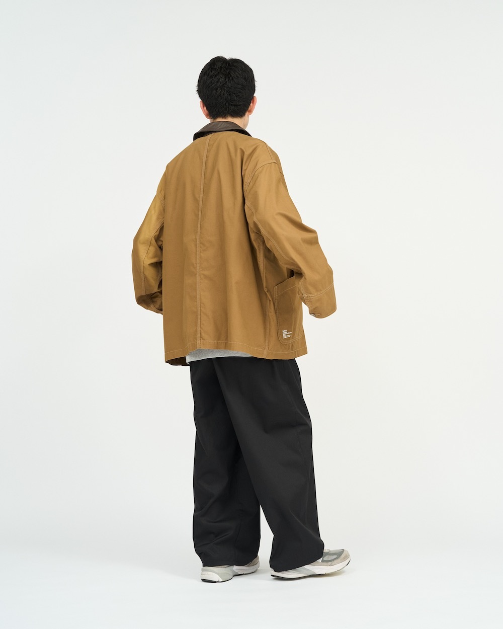 FreshService(�ե�å��奵���ӥ�) "COTTON CANVAS LEATHER COLLAR WORK JACKET"