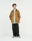 FreshService(�ե�å��奵���ӥ�) "COTTON CANVAS LEATHER COLLAR WORK JACKET"