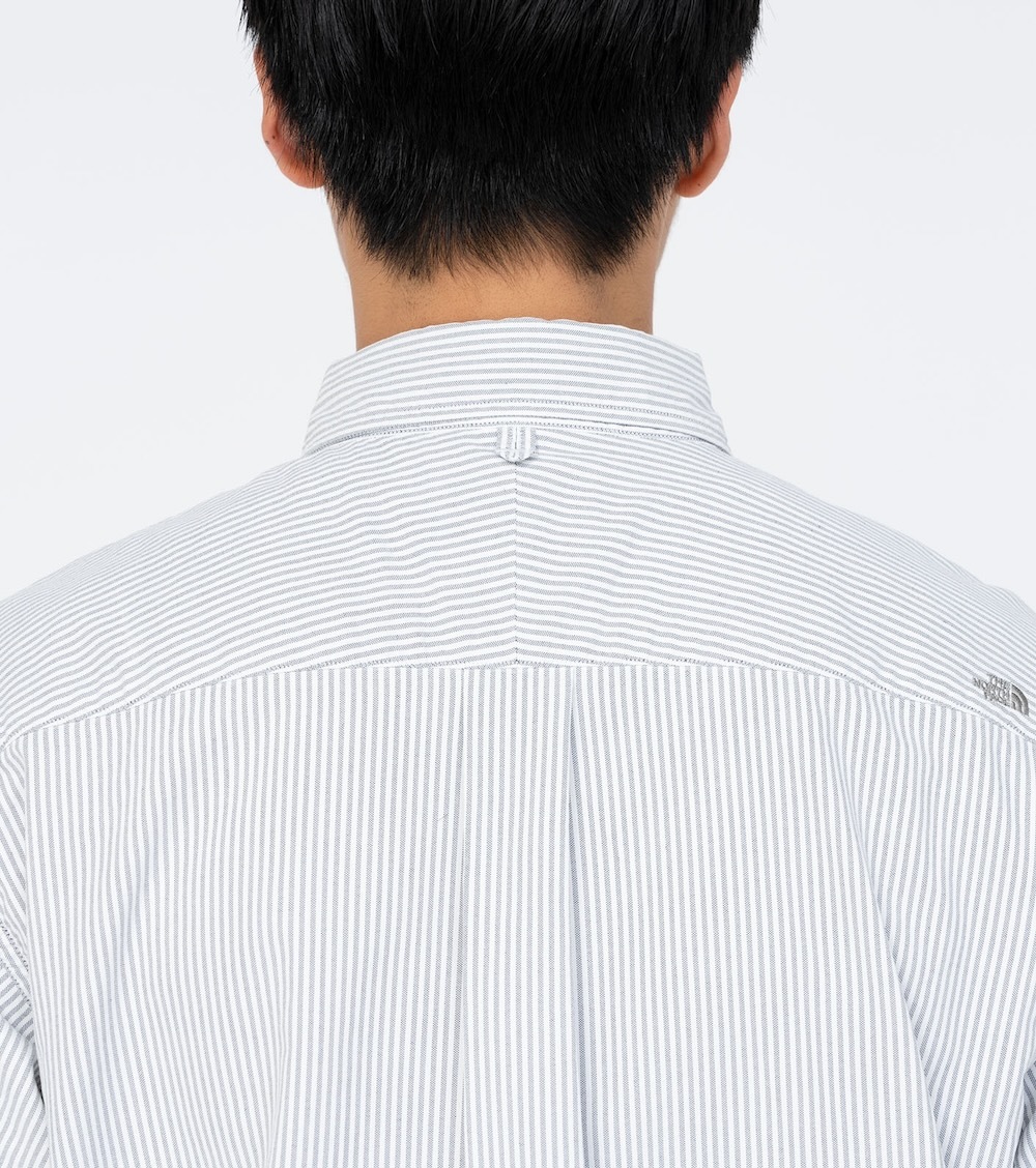 THE NORTH FACE PURPLE LABEL (�� �Ρ��� �ե����� �ѡ��ץ� �졼�٥�) "Button Down Striped Field Shirt"