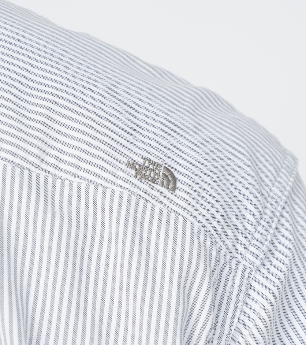 THE NORTH FACE PURPLE LABEL (�� �Ρ��� �ե����� �ѡ��ץ� �졼�٥�) "Button Down Striped Field Shirt"