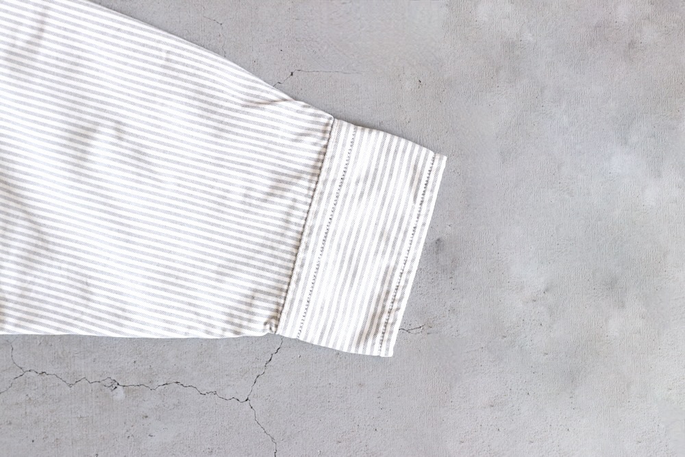 THE NORTH FACE PURPLE LABEL (�� �Ρ��� �ե����� �ѡ��ץ� �졼�٥�) "Button Down Striped Field Shirt"