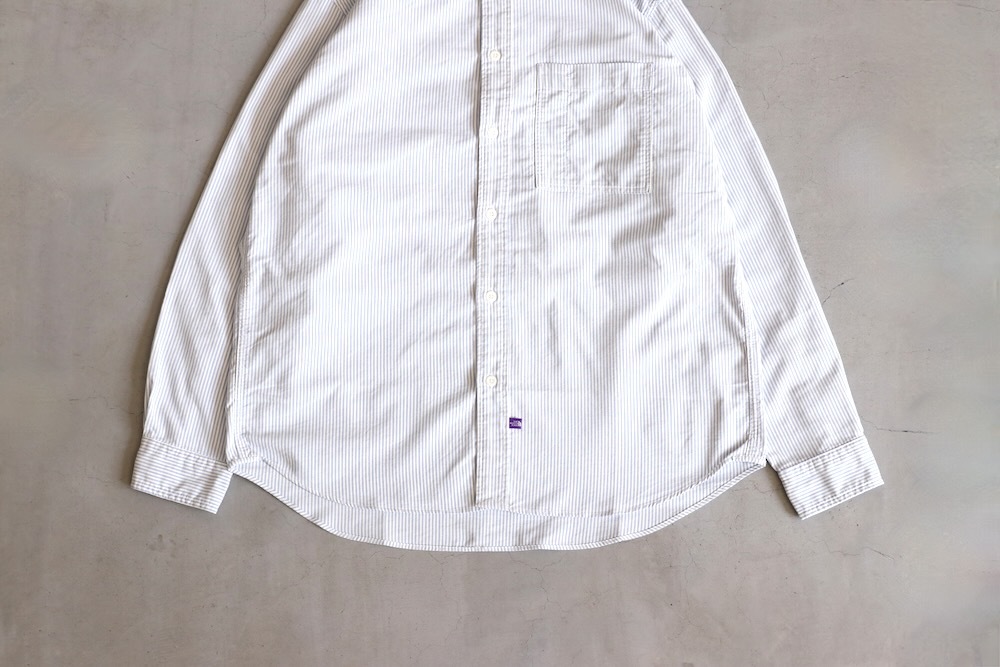 ノースフェイスパープルレーベル　Striped Field Shirt THE NORTH FACE PURPLE LABEL (ザ ノースフェイス パープル