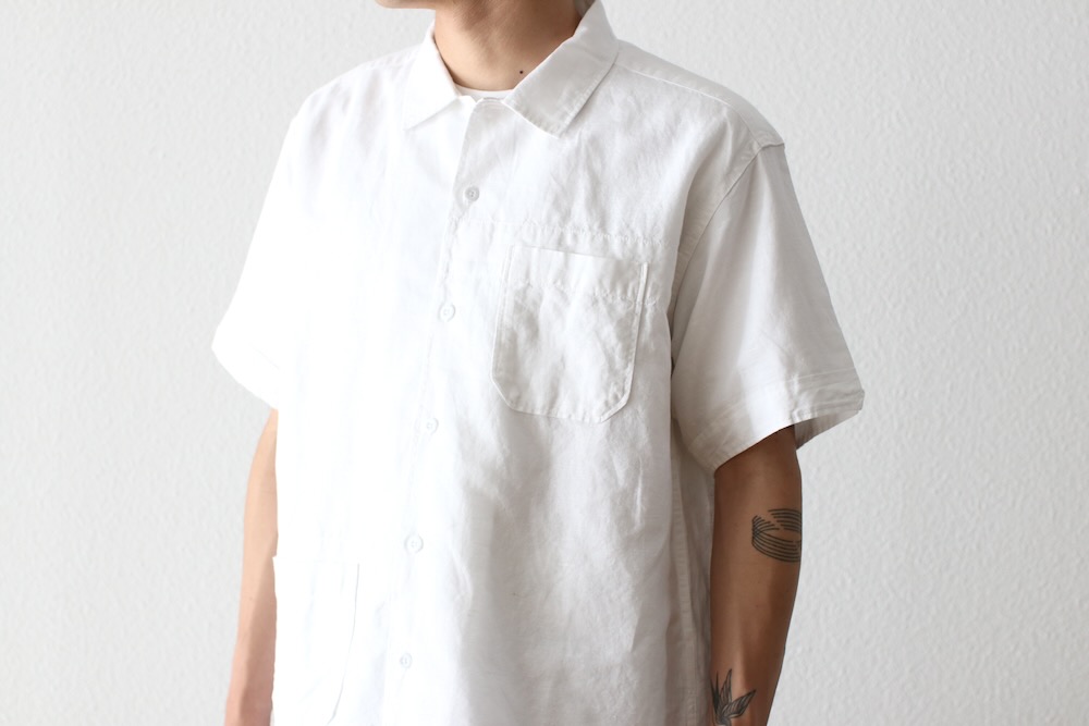 Engineered Garments (���󥸥˥����ɥ�������) "Camp Shirt - Handkerchief Linen"