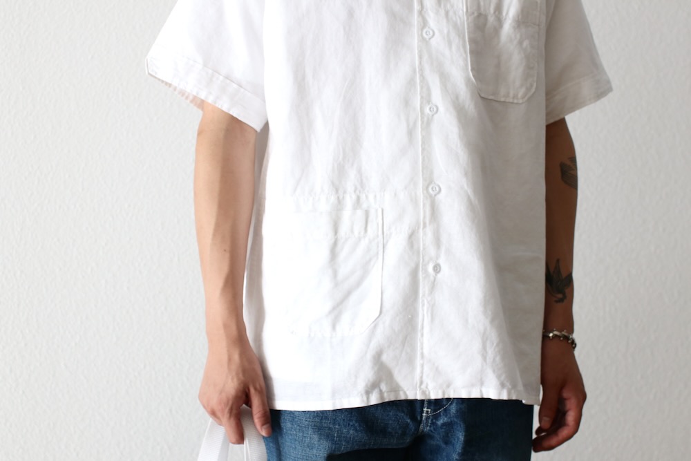 Engineered Garments (���󥸥˥����ɥ�������) "Camp Shirt - Handkerchief Linen"