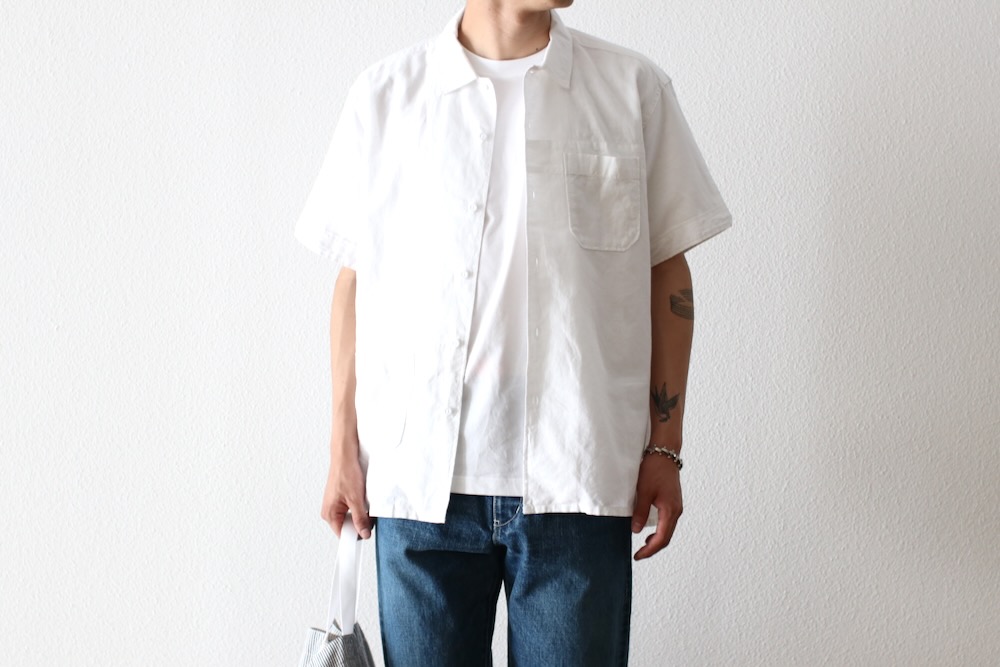 Engineered Garments (���󥸥˥����ɥ�������) "Camp Shirt - Handkerchief Linen"