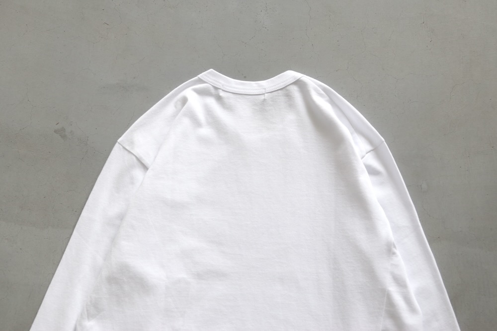 COMME des GARCONS SHIRT(���� �� ����륽�� �����) "Bias Cotton Jersey Plain L/S TEE FO-T015-051"