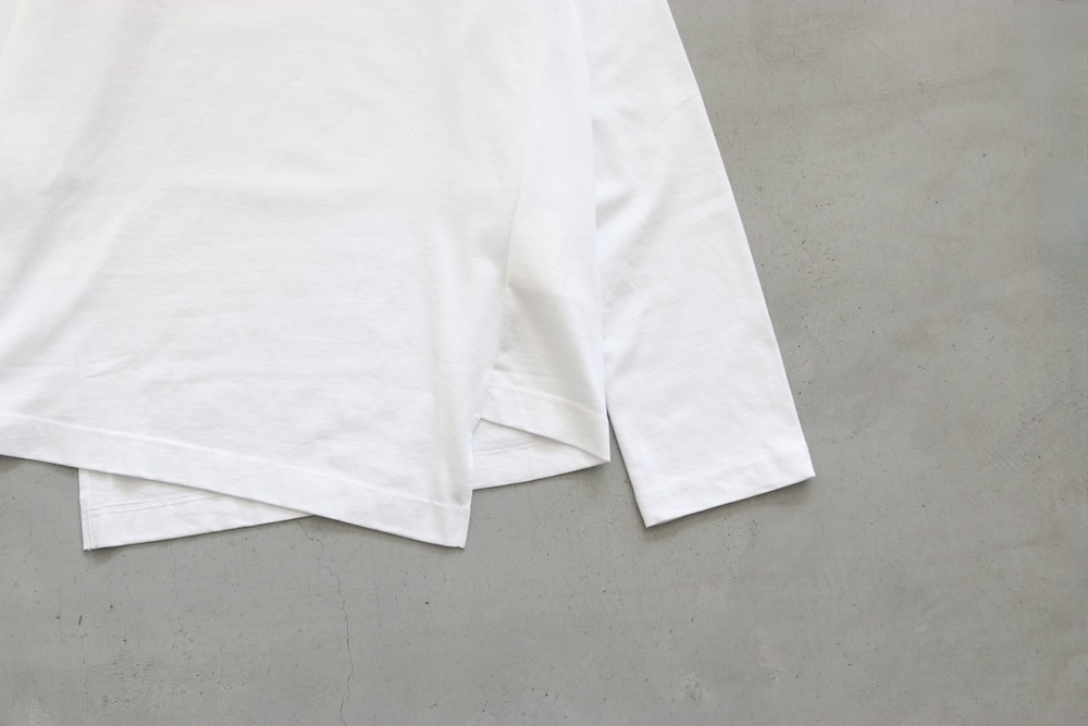 COMME des GARCONS SHIRT(���� �� ����륽�� �����) "Bias Cotton Jersey Plain L/S TEE FO-T015-051"