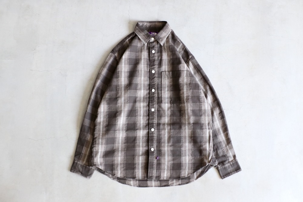 The North Face Purple Lableメンズ チェックシャツ THE NORTH FACE PURPLE LABEL ザ ノースフェイスパープル