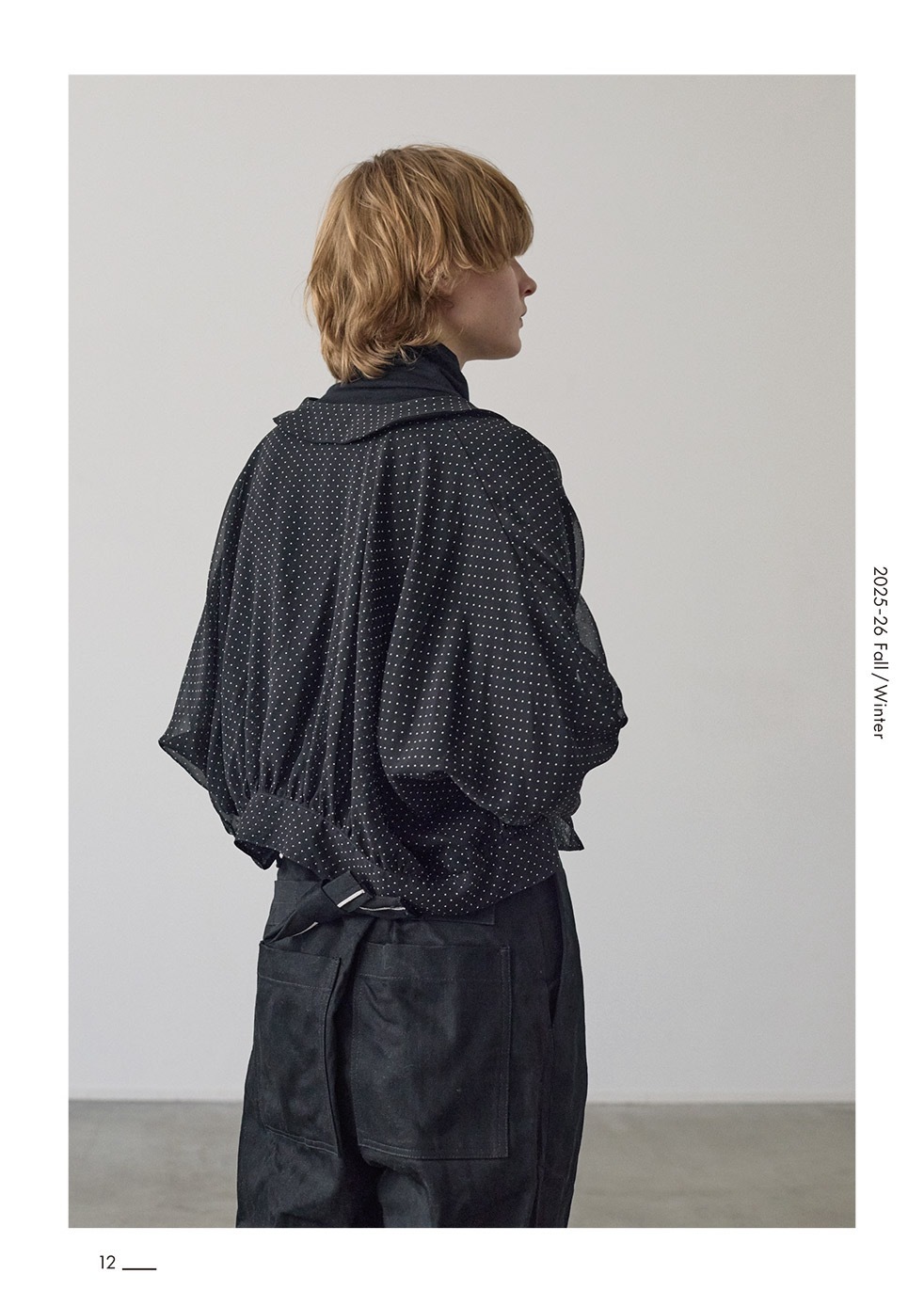 WOMEN'S】TOUJOURS（トゥジュー）“Back String Waist Overalls - 14OZ