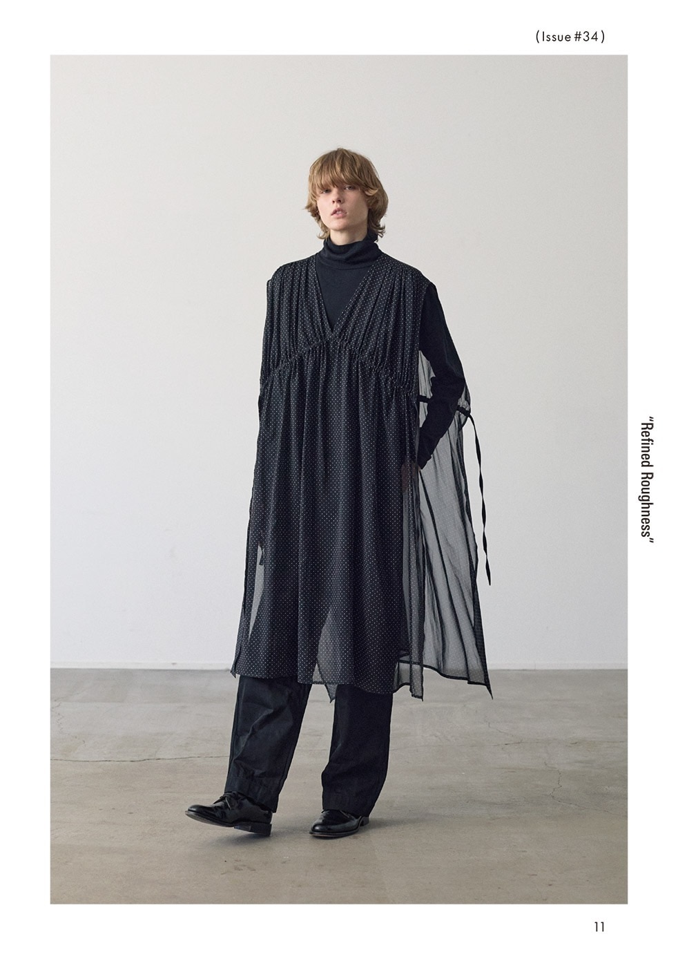 WOMEN'S】TOUJOURS（トゥジュー）“Back String Waist Overalls - 14OZ