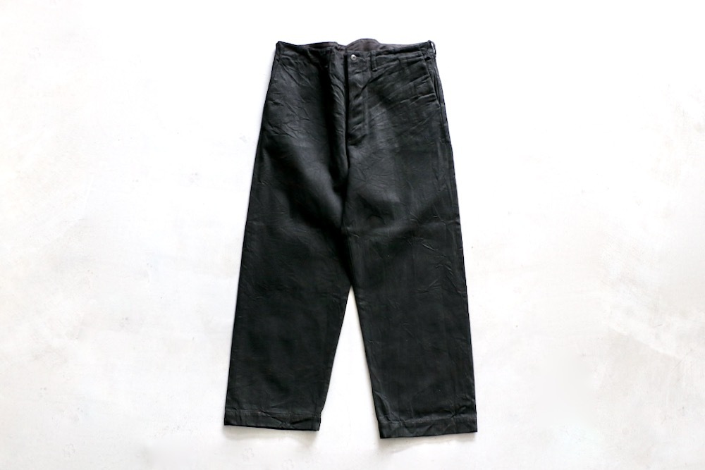 WOMEN'STOUJOURSʥȥ塼ˡBack String Waist Overalls - 14OZ. SELVAGE CLASSIC DENIM CLOTH (BLACK)