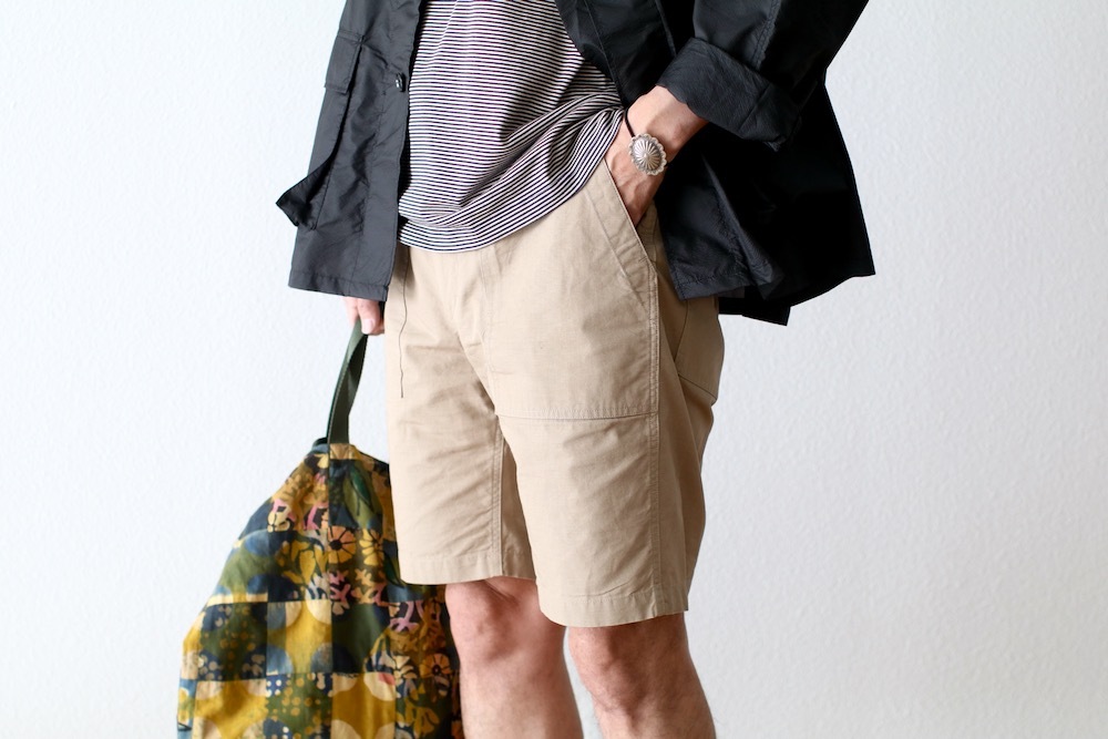 Engineered Garments (���󥸥˥����ɥ�������) "Fatigue Short  - Cotton Ripstop - "