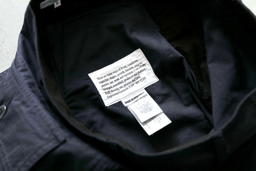 Engineered Garments (���󥸥˥����ɥ�������) "Fatigue Short  - Cotton Ripstop - "