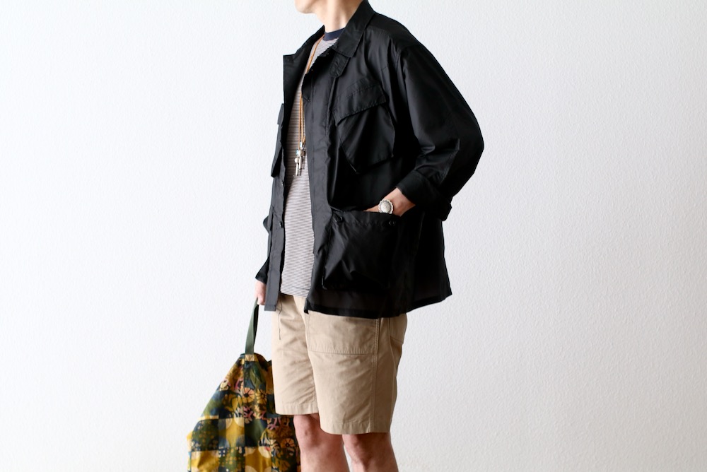 Engineered Garments (���󥸥˥����ɥ�������) "Fatigue Short  - Cotton Ripstop - "