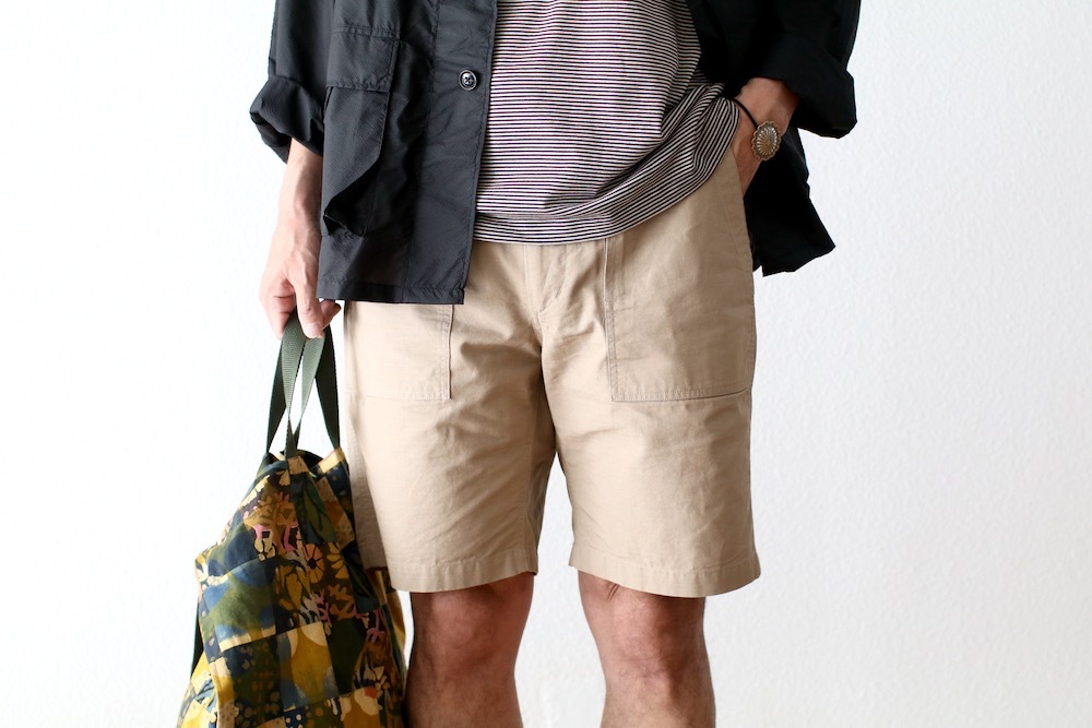 Engineered Garments (���󥸥˥����ɥ�������) "Fatigue Short  - Cotton Ripstop - "