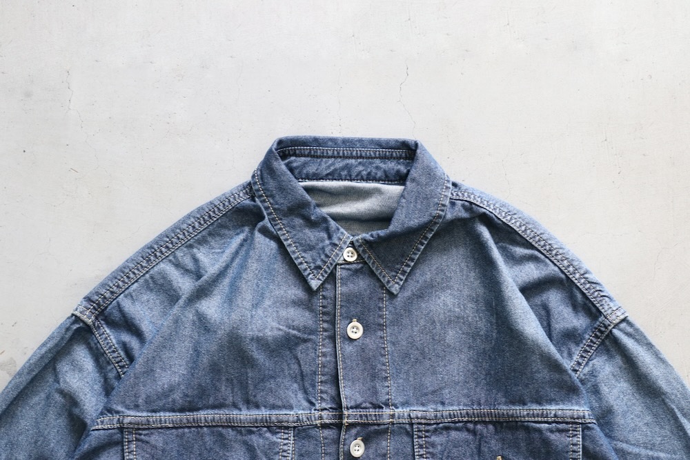 FreshService(�ե�å��奵���ӥ�) " N/C TECH DENIM TRUCKER SHIRT"