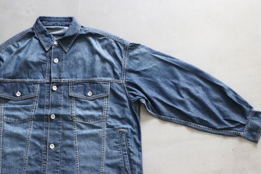 FreshService(�ե�å��奵���ӥ�) " N/C TECH DENIM TRUCKER SHIRT"