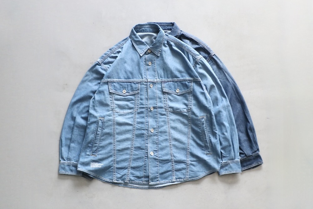 FreshService(�ե�å��奵���ӥ�) " N/C TECH DENIM TRUCKER SHIRT"