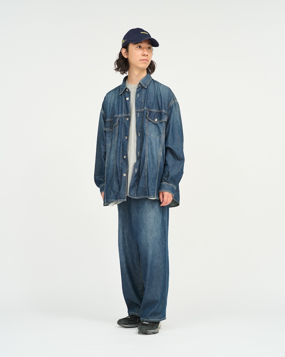 FreshService(�ե�å��奵���ӥ�) " N/C TECH DENIM TRUCKER SHIRT"
