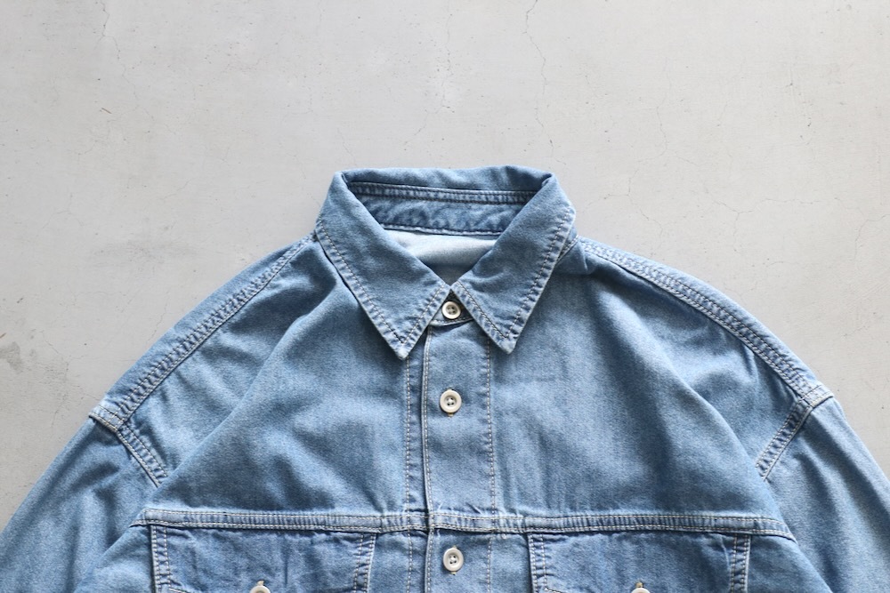 FreshService(�ե�å��奵���ӥ�) " N/C TECH DENIM TRUCKER SHIRT"