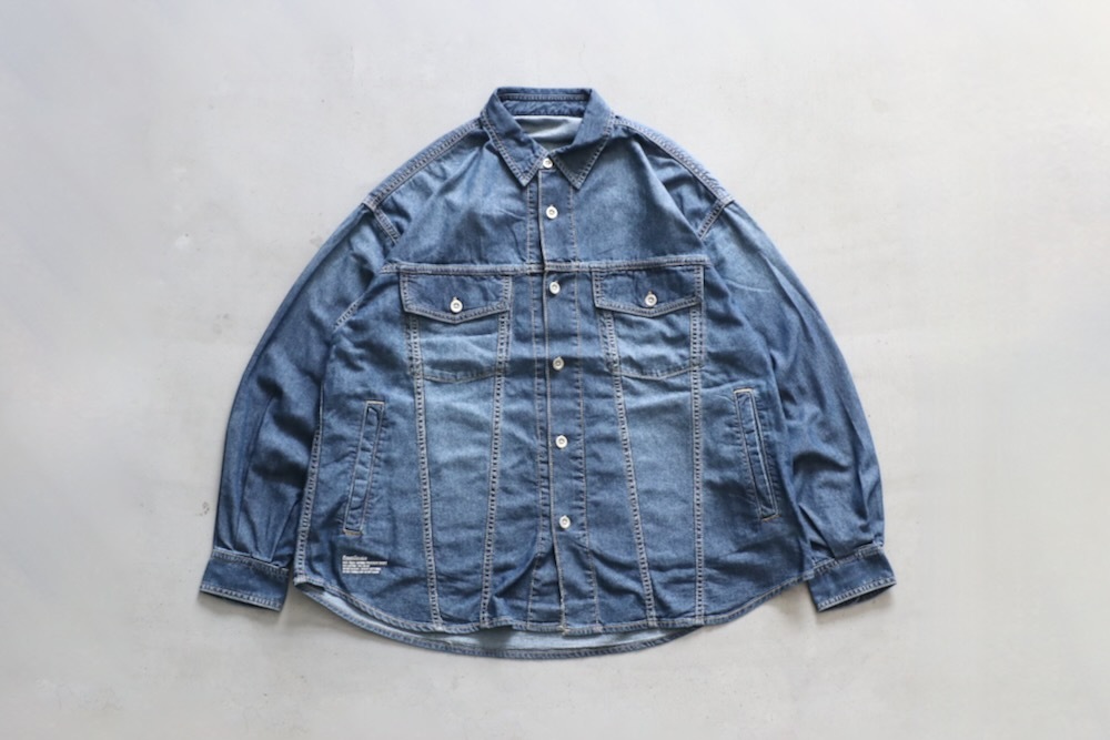 FreshService(�ե�å��奵���ӥ�) " N/C TECH DENIM TRUCKER SHIRT"