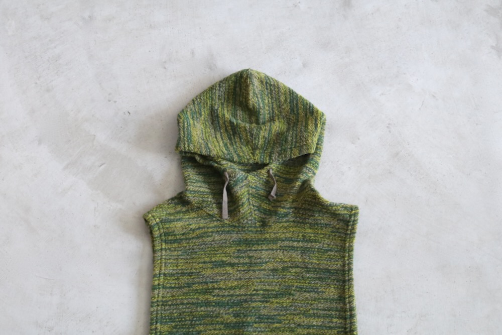 Engineered Garments (���󥸥˥����ɥ�������) ��Hooded Interliner - Poly Wool Melange Knit��