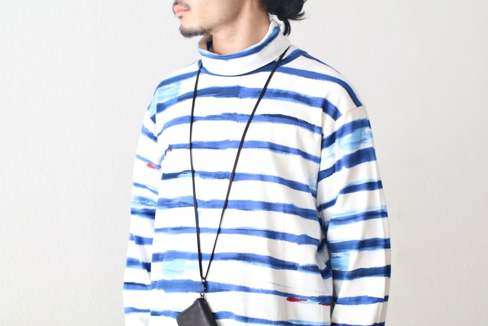 トップス PORTER CLASSIC ARTIST BORDER TURTLENECK トップス PORTER CLASSIC ARTIST BORDER TURTLENECK S__28155963